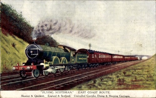 Flying scotsman britische - ak,