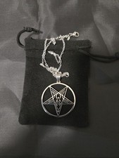 Baphomet Pentagramm Anhänger