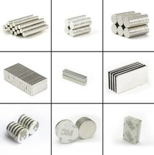 ★TheQ★ 2 mm Höhe Neodym Supermagnet Scheibenmagnete Quadermagnete