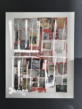 Herbert Zangs Fotoübermalung, Handsigniert