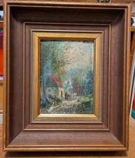 Kleines ölbild 1900 pferde - kleines, um