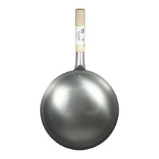 Wok Pfanne China Wok Eisenpfanne Wok D 30cm runder Boden