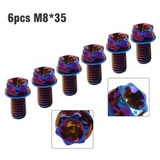 6 x Titanium Screws Torx Head