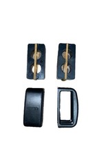 Abus Unterlage Schließkasten PR2600-PR2800 schwarz + Abdeckung