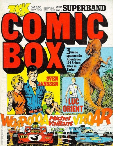 Zack comic box luc - box, orient