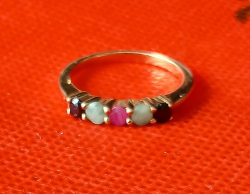 Feiner edelstein ring - feiner,