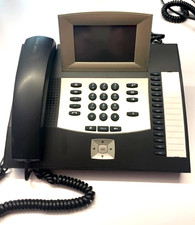 Auerswald Telefonanlage mit 3 Telefonen schwarz COMfortel2600 COMpact5020 VoIP
