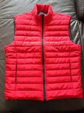 Herren Weste, Steppweste, Rot