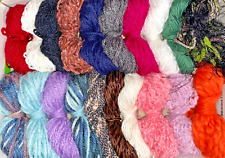 20 neue Wollreste zum Basteln Stricken Häkeln usw....(37