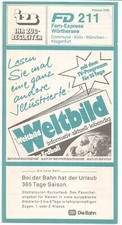 Ihr Zugbegleiter (IZB - DB) FD