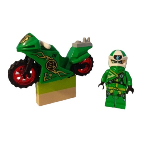 Lego minifigur grün - grün, (ninja)