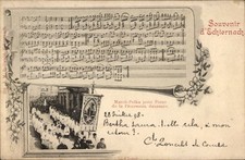 Lied Ak Echternach Luxemburg, Prozession, Notenzeilen - 4395204