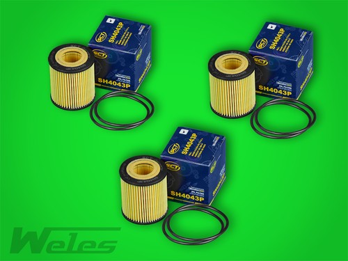 Sh4043 ölfilter opel - 3,