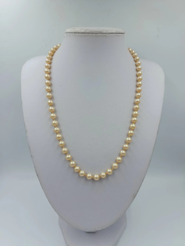 Zeitlose vintage perlenkette - vintage,