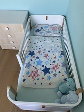 Oliver Furniture, Wood Mini+ Juniorbett, weiß-Eiche, mit Matratze, 160cm