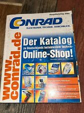 CONRAD Katalog 2005 Hauptkatalog Elektronik Technik 1050 Seiten
