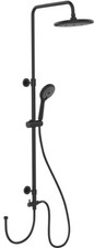 WENKO Duschsystem Watersaving Schwarz