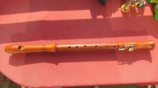 Seltene Tenorblockflöte, Tenor Blockflöte mit Klappe, Sampo, Hammig