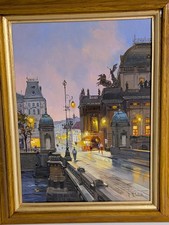 Ölgemälde Leinwand signiert