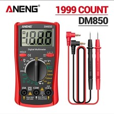 DM850 Digital Multimeter 1999 Professional Multi Tester Voltmeter Ammeter 600V