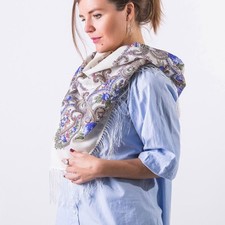 Pavlovo Posad Wolltuch 89x89