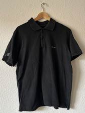 Mitch & Co Kurzarm Herren Poloshirt in schwarz - Größe L