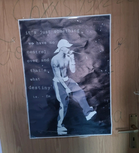 Eminem zitat poster - zitat,