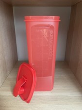 Tupperware Erfrischer Behälter Kanne  2 L Rot Neu
