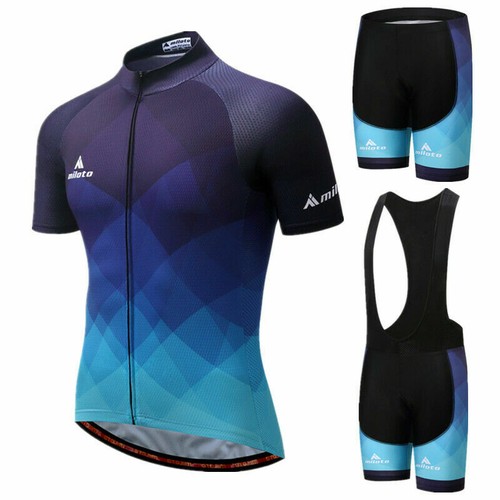Blau herren radsport trikot - herren,