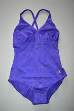 ♡NEU♡ 3 D Glossy Wetlook Glanz SHAPE Badeanzug von SOLAR Vintage Retro, Gr. 42 D