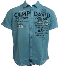 Neu Camp David Herren Hemd
