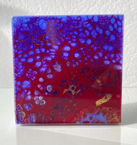 Unikat pouring kunst - kunst, –
