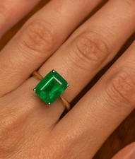 Künstlicher Smaragd 3 Karat