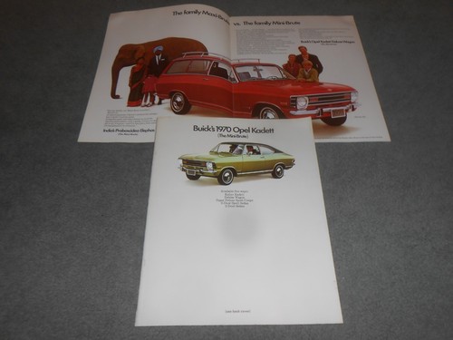1970 opel kadett brochure - brochure, /