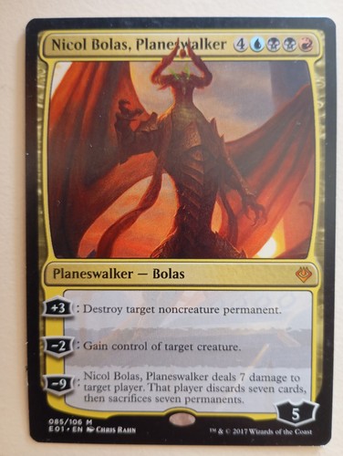 Nicol bolas planeswalker - bolas,,