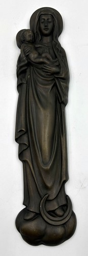 Madonna mit kind bronze - madonna,