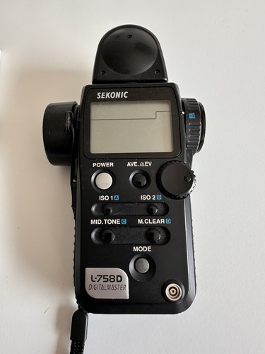 Sekonic 758d digital master - sekonic,