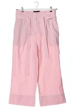 ORWELL High-Waist Hose Damen Hose Gr. DE 36 pink-weiß Casual-Look