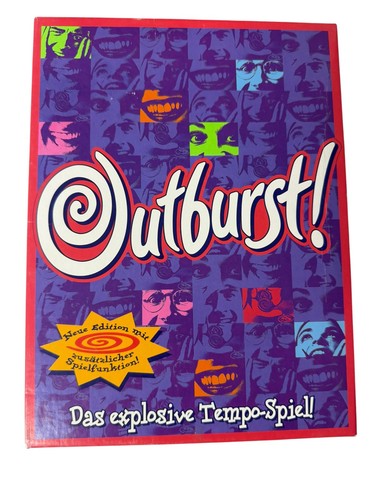 Brettspiel outburst das - brettspiel, mb