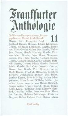 Frankfurter anthologie - frankfurter,