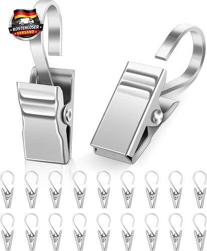 Edelstahl gardinenclips - edelstahl,