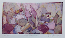 Gerhard Hofmann, " Zug, Eisenbahn, " , Original, Grafik, Radierung