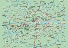 Karte von London Boroughs
