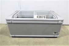 AHT Paris 185 Eistruhe Tiefkühltruhe Gefriertruhe Verkaufstruhe Glasdeckel 43870