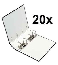 20x Soennecken Doppelordner A4 Ordner Bankordner 2x A5 Quer 75mm 3306