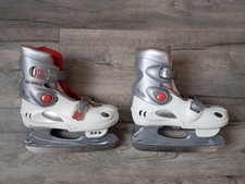 Größen verstellbare Schlittschuhe Skates Kunstlauf Schalenschuhe Gr. 32 - 36