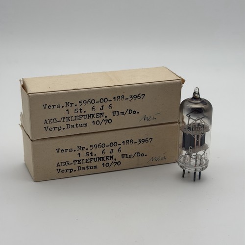 Telefunken 6j6 röhre ecc91 - telefunken,