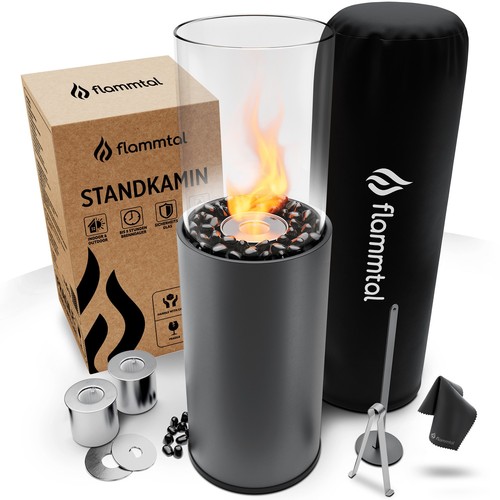 Flammtal standkamin column - standkamin,