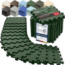 Schutzmatten 18tlg. Set Puzzlematte grün 32x32cm