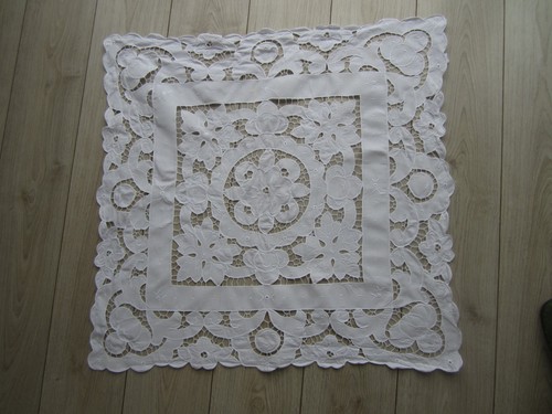 Vintage tischdecke 80cm - vintage, x